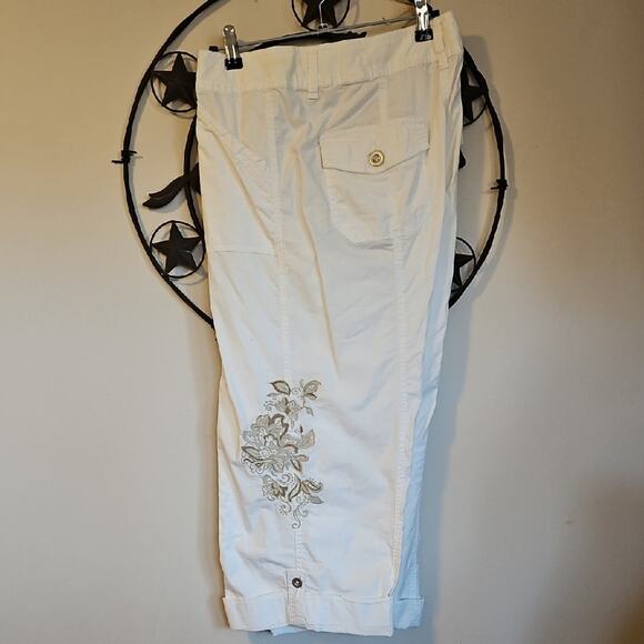 Style & Co. White Capris Pants NWOT - Picture 1 of 8